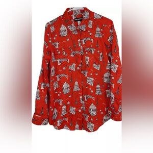 Karl Lagerfeld Red Top